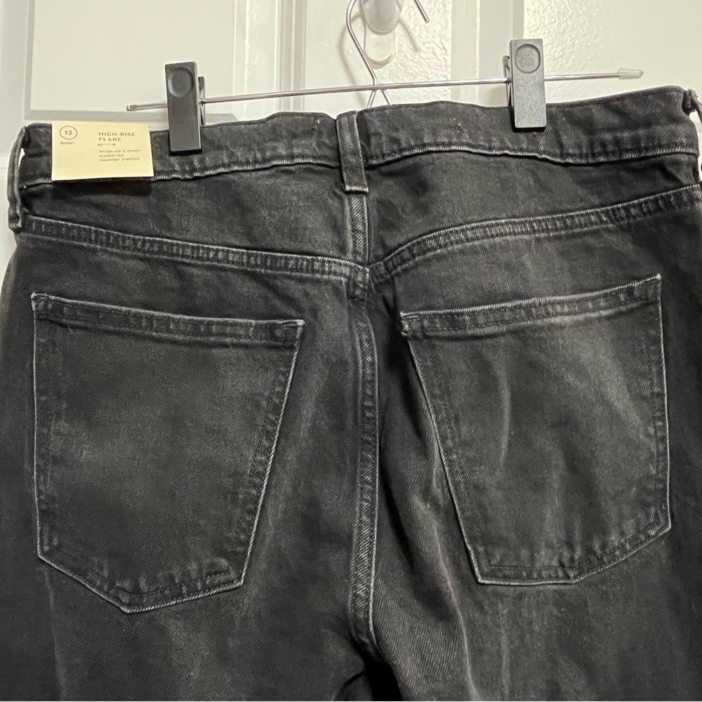 Universal Thread Black Flare & Wide Leg Jeans - Picture 5 of 8